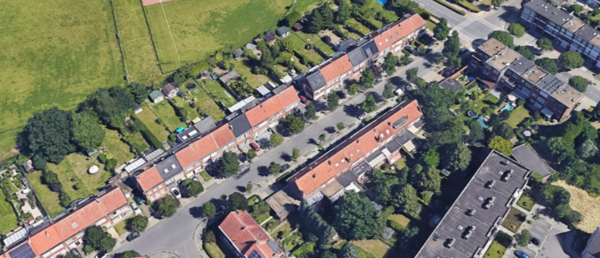 Luchtfoto Verenigde Natieslaan